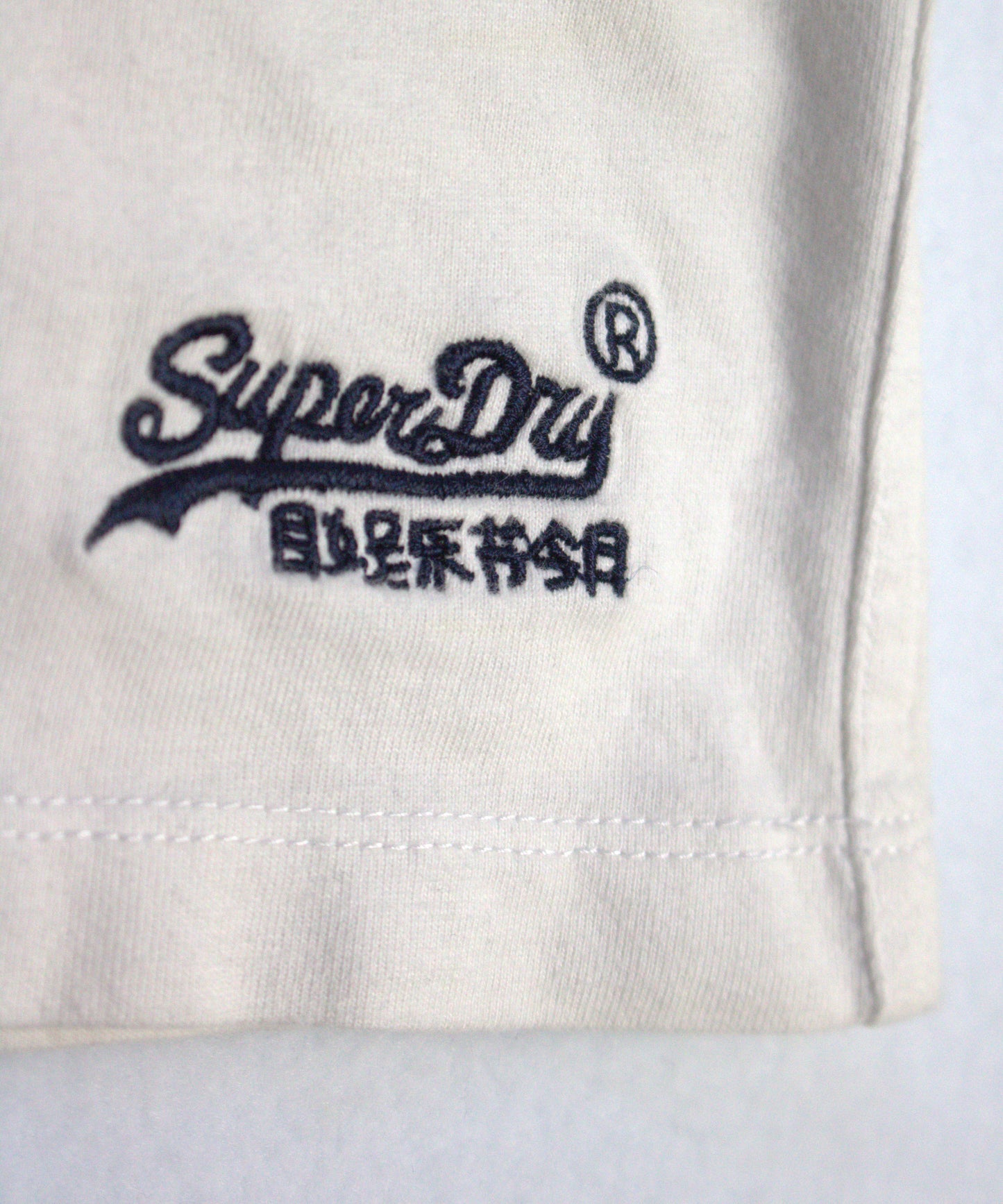 Superdry white short sleeve T-shirt, Unisex, Size Medium, Used-good condition